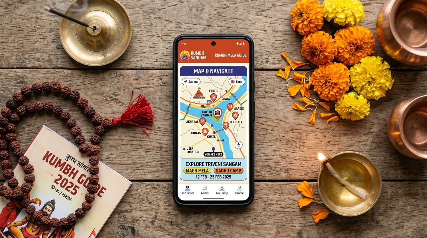 Nashik Kumbh Mela Mobile App & Digital Guide 2027: Stay Connected